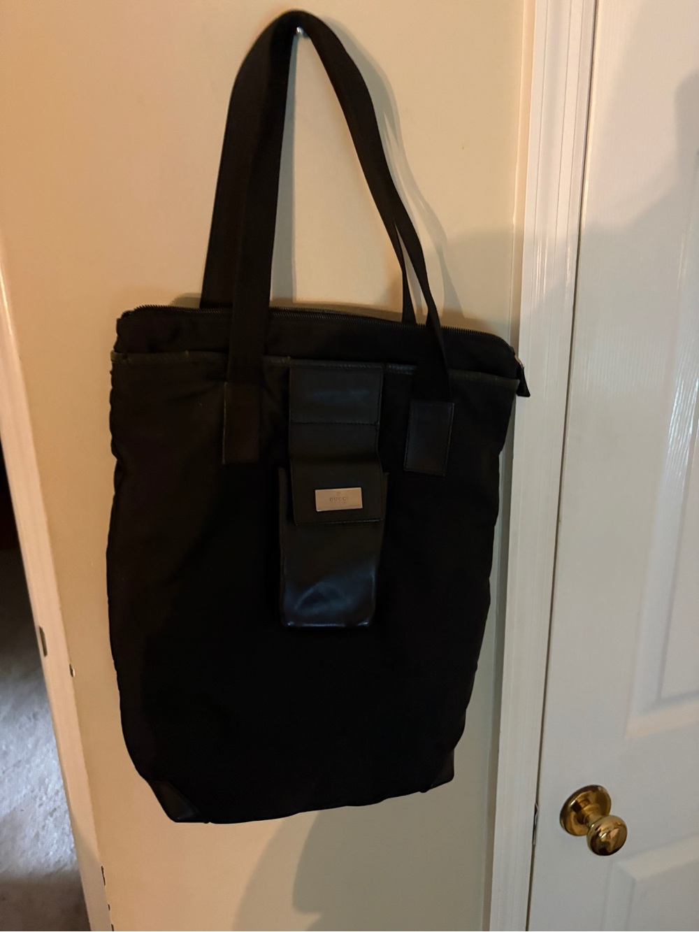 Nylon Gucci a nylon shoulder bag